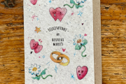 les cartes de Lulu "vive les mariés"(bague)